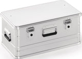 NORDWEST Aluminiumbox 29 l mit Klapphebelverschlüssen und Bohrungen – robuste Transportbox