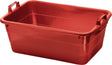 LOCKWEILER Wanne 45 l PE rot 620 x 425 x 250 mm – robuste Transport- und Lagerwanne