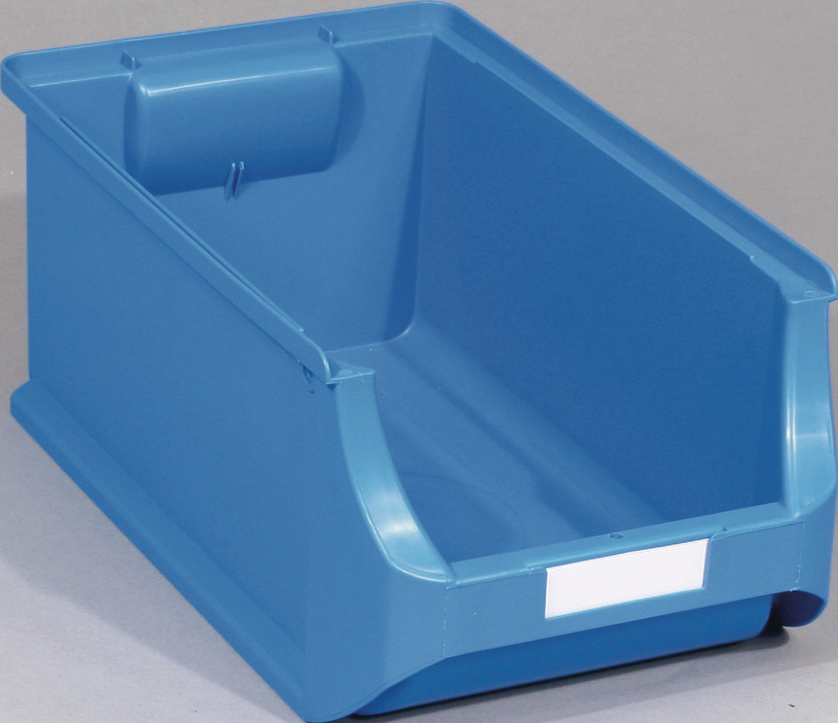 ALLIT Etikett weiß mit Folie für Sichtlagerkasten – 20 Etiketten + 20 Folienscheiben, 49 x 8 mm