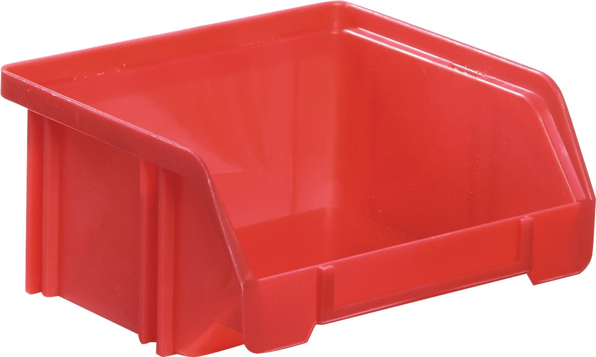 LA-KA-PE Sichtlagerkasten LK 85/65x105x45 mm PS rot – 50 Stück