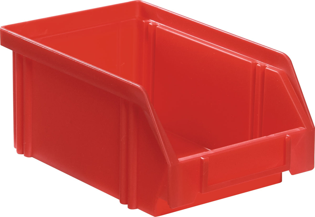 LA-KA-PE Sichtlagerkasten LK 85/65x105x45 mm PS rot – 50 Stück
