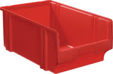 LA-KA-PE Sichtlagerkasten LK 85/65x105x45 mm PS rot – 50 Stück