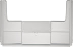 Regalkasten B. 230 mm / offen / transparent, offen