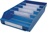 Stemo Regalkasten 300x120x95 mm blau PP – 30 Stück Set
