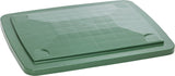 CRAEMER Deckel 790x605 mm grün HD-Polyethylen für 210 l Transportbehälter