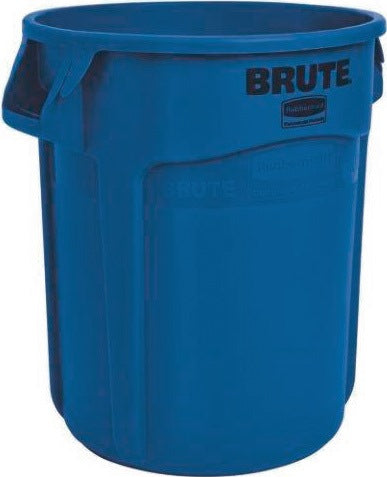 RUBBERMAID Mehrzwecktonne 121 l rot – PE-Behälter mit Lüftungskanälen & Beutelklemmen