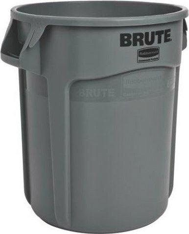 RUBBERMAID Mehrzwecktonne 121 l rot – PE-Behälter mit Lüftungskanälen & Beutelklemmen