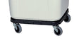 RUBBERMAID Fahrgestell für Mehrzweckbehälter 105/151,5 l – Kunststoff, schwarz, eckig, mit 4 Lenkrollen