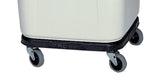RUBBERMAID Fahrgestell für Mehrzweckbehälter 105/151,5 l – Kunststoff, schwarz, eckig, mit 4 Lenkrollen