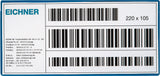 EICHNER Etikettentasche magnetisch 220 x 80 mm VDA-Norm, 10 Stück pro Packung