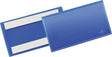 DURABLE Etikettentasche 150x67 mm blau selbstklebend 50 Stück