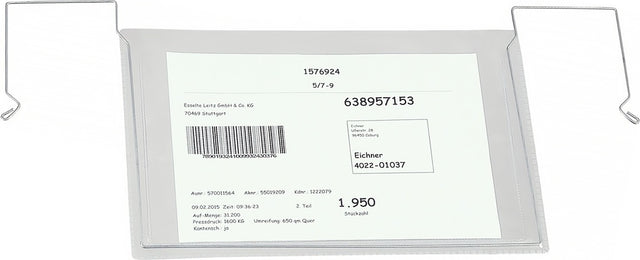 EICHNER Dokumententasche DIN A5 quer mit flexiblem Drahtbügel