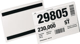 DURABLE Etikettentasche 100x38 mm transparent magnetisch für Metallflächen