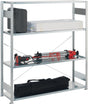 META Großfachsteckregal 2000x1700x400 mm – 4 verzinkte Stahlböden, 200 kg pro Fachboden