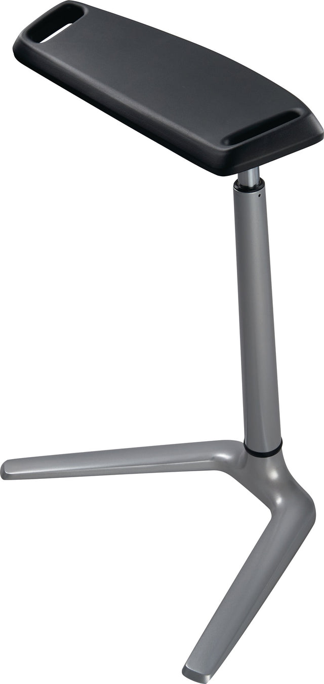 BIMOS Stehhilfe Integralschaum Sitz mit Aluminium-Gestell und Höhenverstellung 620-850 mm
