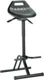BIMOS Stehhilfe Integralschaum Sitzhöhe 640-840 mm Stahlrohr schwarz klappbar