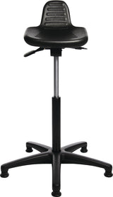 TOPSTAR Stehhilfe Integralschaum Sitzhöhe 550-810 mm Stahlrohr schwarz