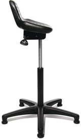 TOPSTAR Stehhilfe Integralschaum Sitzhöhe 550-810 mm Stahlrohr schwarz