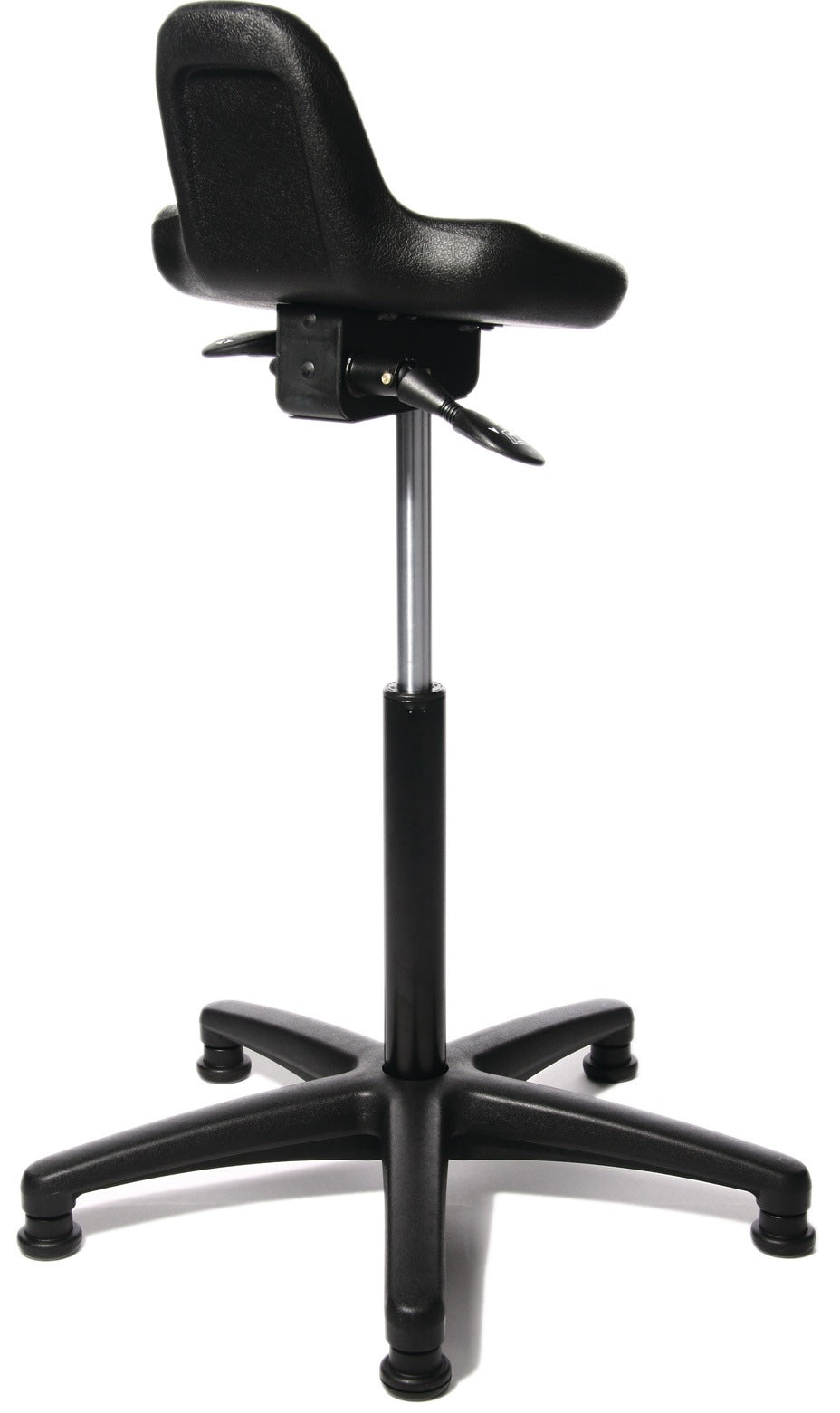 TOPSTAR Stehhilfe Integralschaum Sitzhöhe 550-810 mm Stahlrohr schwarz
