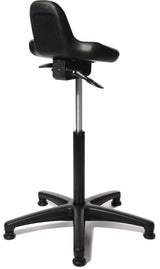 TOPSTAR Stehhilfe Integralschaum Sitzhöhe 550-810 mm Stahlrohr schwarz