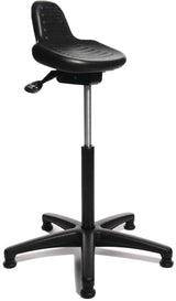 TOPSTAR Stehhilfe Integralschaum Sitzhöhe 550-810 mm Stahlrohr schwarz