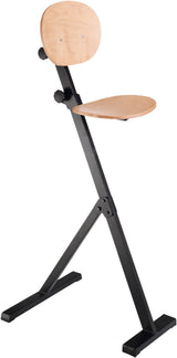 KAPPES Stehhilfe ErgoPlus Skai-Kunstleder Sitzhöhe 550-900 mm Stahlrohr schwarz