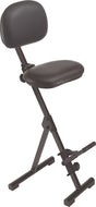 Stehhilfe AF-SR-KL-AH von MEY – Kunstleder, Sitzhöhe 540–900 mm, Klappgestell, schwarz