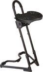 MEY Stehhilfe PU-Schaum Sitzhöhe 610-860 mm Stahlrohr schwarz mit Halte- und Transportgriff