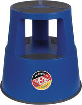 WEDO Rollhocker PP & TPE lichtgrau – fahrbar, 150 kg Belastung, 420/428 mm