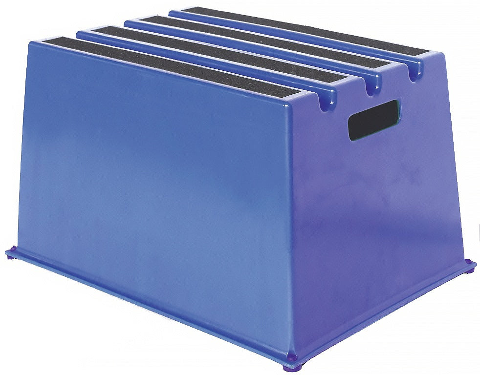 Twinco Solution Schwerlasttritt 1 Stufe rot – 260 kg Belastbarkeit, rutschfest, UV-stabil