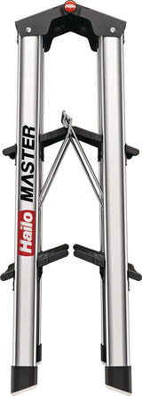 HAILO Stahlrohr-Tritt Master D70 – 2 Stufen, Plattformhöhe 400 mm, bis 150 kg
