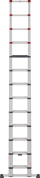 HAILO Teleskop-Anlegeleiter T100 Alu 9 Stufen bis 150 kg – ausziehbar & platzsparend