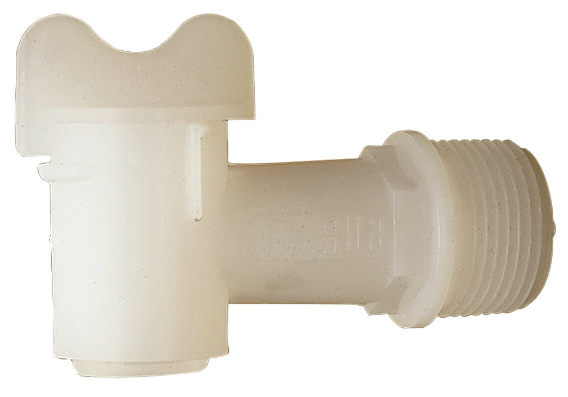 Rasche Fasshahn Kunststoff weiß R 26,9 (3/4″) mm – 10 Stück