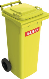 SULO Müllgroßbehälter 80 l HDPE anthrazitgrau fahrbar nach EN 840 – 5 Stück