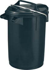 SULO Mülleimer 35 l anthrazit mit Bügel – HDPE, DIN 6628, staubfreie Entleerung