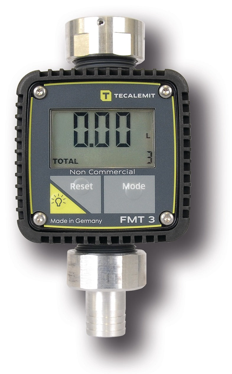TECALEMIT Durchflussmengenzähler für Hornet W 40 – max. 10 bar, IP 65, 5–120 l/min