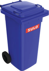 SULO Müllgroßbehälter 80 l HDPE anthrazitgrau fahrbar nach EN 840 – 5 Stück