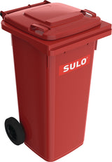 SULO Müllgroßbehälter 80 l HDPE anthrazitgrau fahrbar nach EN 840 – 5 Stück