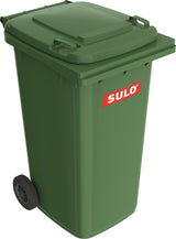 SULO Müllgroßbehälter 80 l HDPE anthrazitgrau fahrbar nach EN 840 – 5 Stück