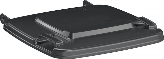 SULO Deckel PE grau für Müllgroßbehälter 120 l – stabiler HDPE-Deckel mit Griffen