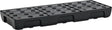 CEMO Regalwanne 21 l PE mit PE-Rost & Leckanzeiger – 976 x 395 x 95 mm