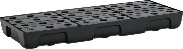 CEMO Regalwanne 21 l PE mit PE-Rost & Leckanzeiger – 976 x 395 x 95 mm