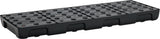 CEMO Regalwanne 21 l PE mit PE-Rost & Leckanzeiger – 976 x 395 x 95 mm