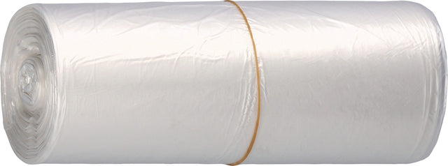 DEISS Müllbeutel 60 l 620x750 mm transparent 7 µm – 20 Rollen à 50 Stück