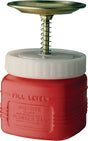 JUSTRITE Sparanfeuchter 1,0 l Polyethylen mit Messingpumpe und Tränkteller