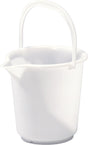 HÜNERSDORFF Eimer 10,5 l HD-Polyethylen natur mit Kunststoffbügel