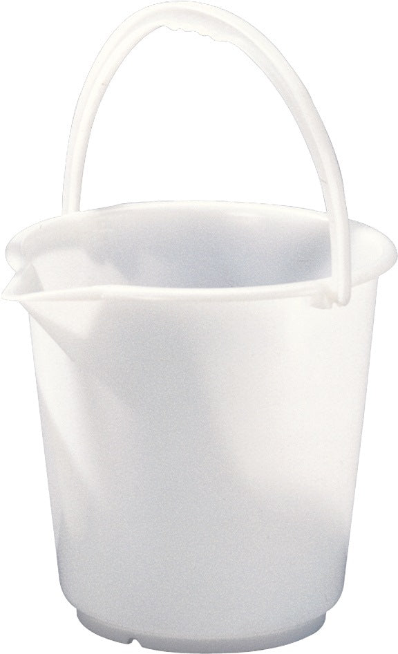HÜNERSDORFF Eimer 10,5 l HD-Polyethylen natur mit Kunststoffbügel
