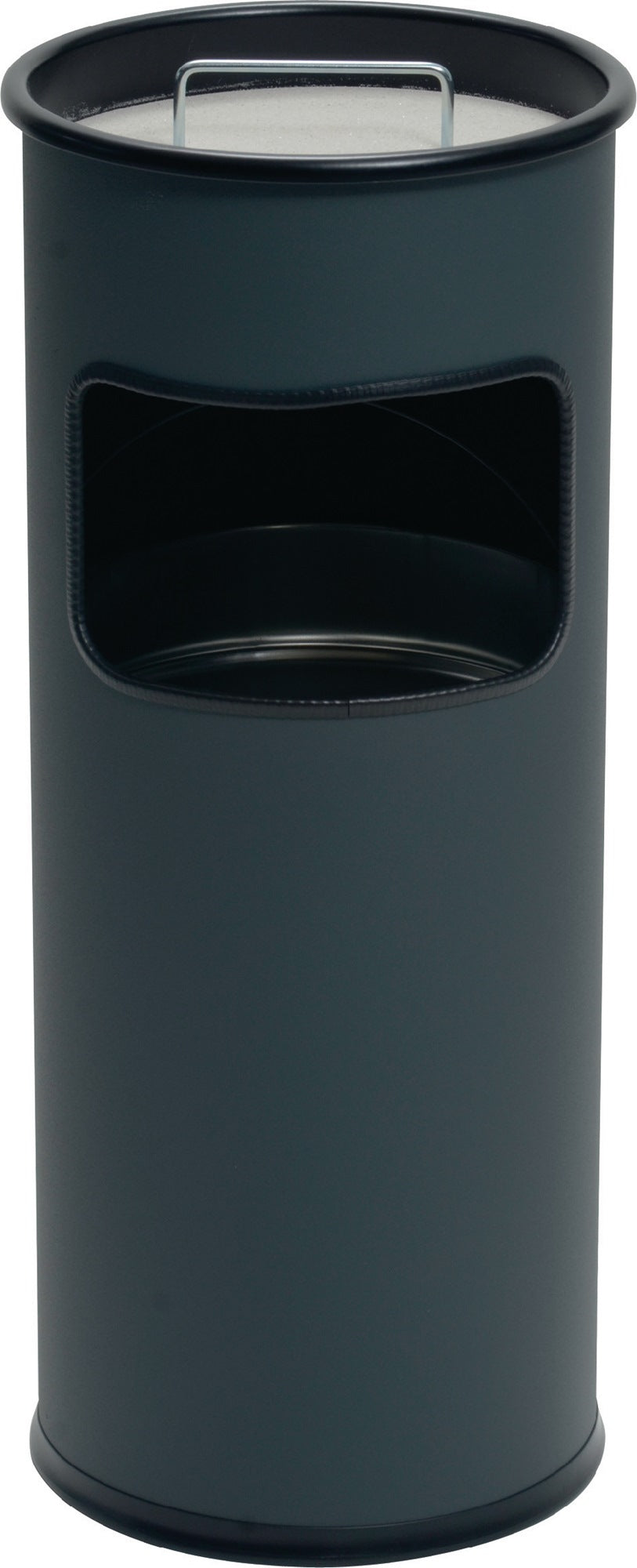 DURABLE Kombiascher Ø260xH620mm silber Stahlblech – 17 l Innenbehälter