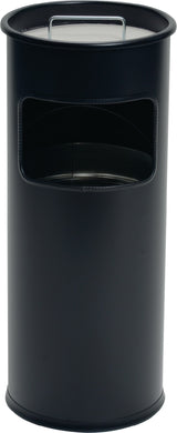 DURABLE Kombiascher Ø260xH620mm silber Stahlblech – 17 l Innenbehälter