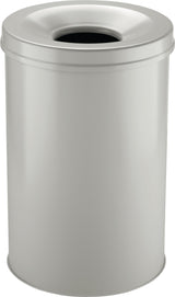 DURABLE Abfallbehälter 30 l schwarz H492 x Ø315 mm selbstlöschend mit Flammenlöschkopf